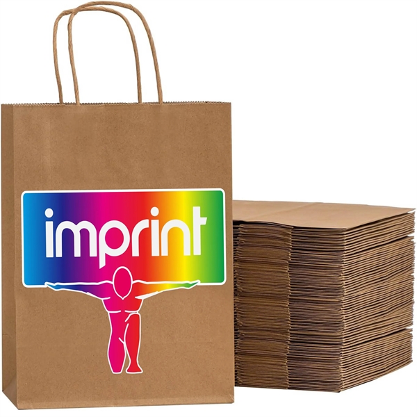 Custom Kraft Paper Bag - Custom Kraft Paper Bag - Image 0 of 7