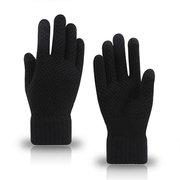 2 Finger Touch Warm Adult Gloves - 2 Finger Touch Warm Adult Gloves - Image 4 of 8