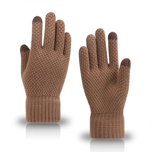 2 Finger Touch Warm Adult Gloves - 2 Finger Touch Warm Adult Gloves - Image 5 of 8