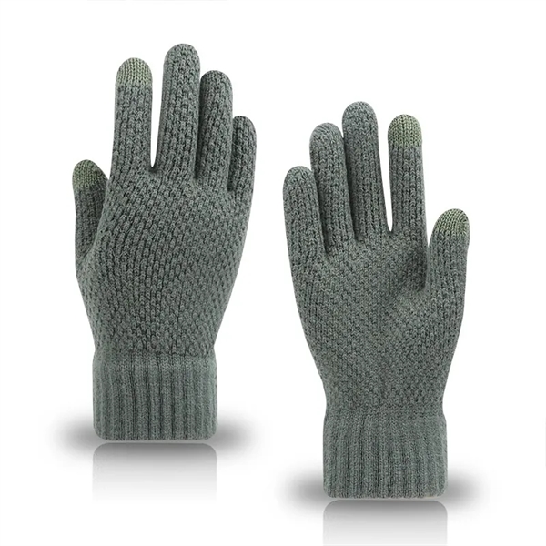 2 Finger Touch Warm Adult Gloves - 2 Finger Touch Warm Adult Gloves - Image 6 of 8