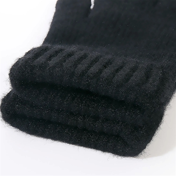 Thick Adult Gloves W/ 2 Finger Touch - Thick Adult Gloves W/ 2 Finger Touch - Image 2 of 9