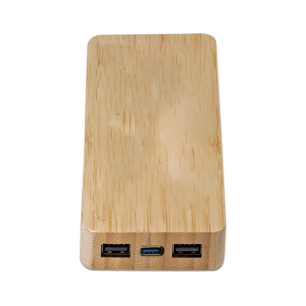 Hayes Bamboo Wireless Powerbank 10,000mAh - Hayes Bamboo Wireless Powerbank 10,000mAh - Image 1 of 5