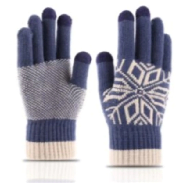 Non-Slip Winter Gloves W/ 3 Finger Touch - Non-Slip Winter Gloves W/ 3 Finger Touch - Image 3 of 3