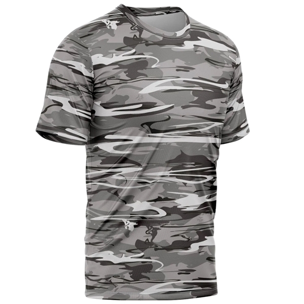 Antler® Men's 4.4 Oz Polyester Interlock Short Sleeve TShirt - Antler® Men's 4.4 Oz Polyester Interlock Short Sleeve TShirt - Image 2 of 2