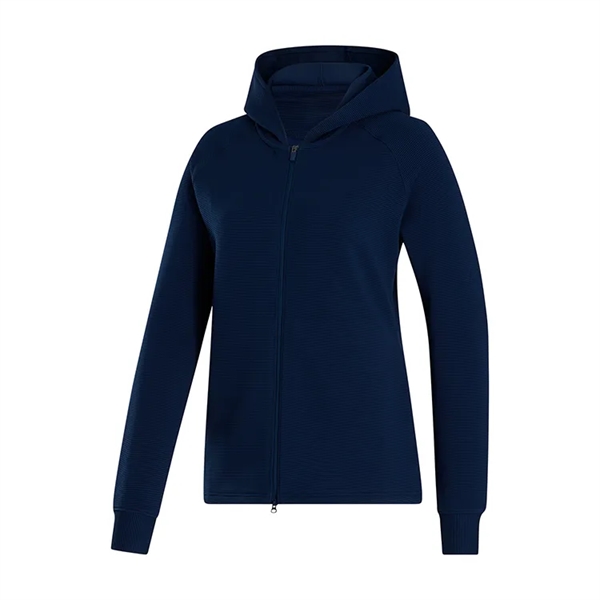 FootJoy Ladies Full Zip Ottoman Hoodie - FootJoy Ladies Full Zip Ottoman Hoodie - Image 3 of 4
