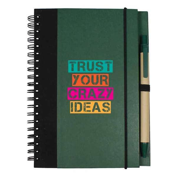 Jornikolor Eco Friendly Notebook with pen - Jornikolor Eco Friendly Notebook with pen - Image 1 of 6