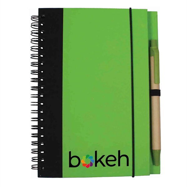 Jornikolor Eco Friendly Notebook with pen - Jornikolor Eco Friendly Notebook with pen - Image 4 of 6