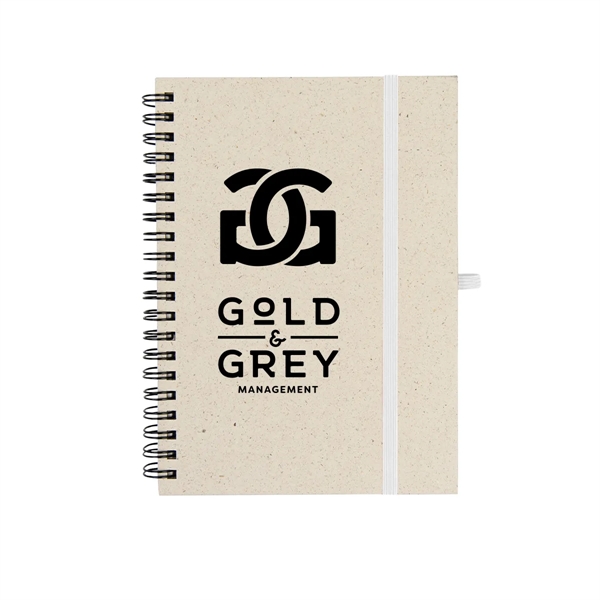 Custom Natural Paper Spiral Notebook