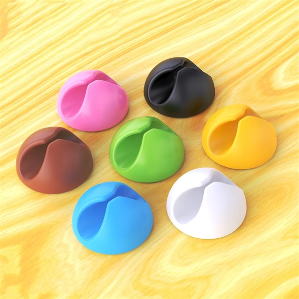 Round Cute Desktop Cable Organizer - Round Cute Desktop Cable Organizer - Image 1 of 2