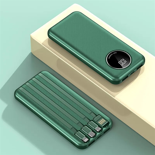 20000mAh Power Bank with Cables and Display - 20000mAh Power Bank with Cables and Display - Image 5 of 5