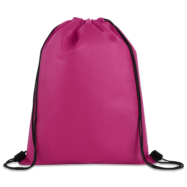 Non-Woven Drawstring Cinch Backpack - Non-Woven Drawstring Cinch Backpack - Image 6 of 18