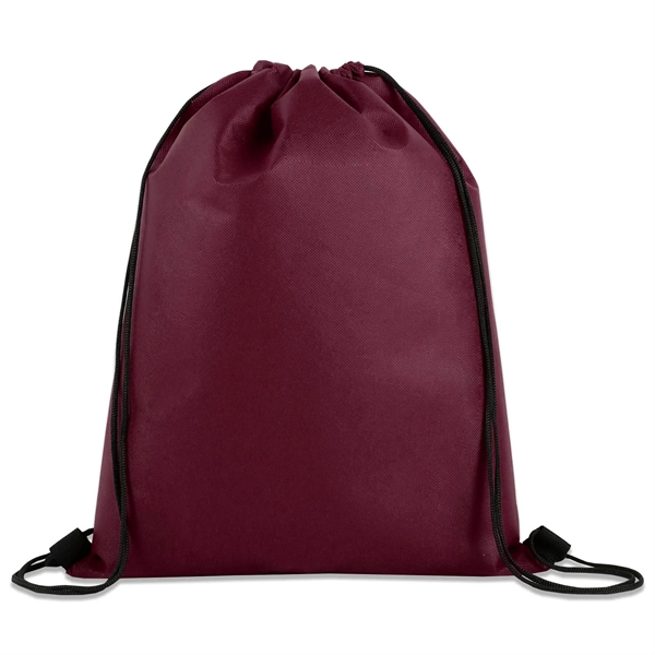 Non-Woven Drawstring Cinch Backpack - Non-Woven Drawstring Cinch Backpack - Image 15 of 18