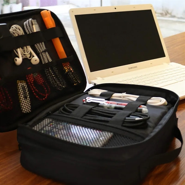 Electronics Organizer Travel Case - Electronics Organizer Travel Case - Image 3 of 4