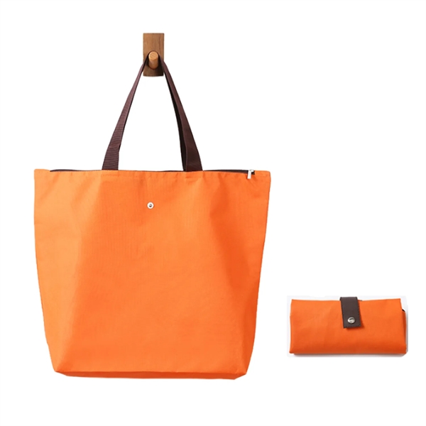 Folding Waterproof Shopping Bag - Folding Waterproof Shopping Bag - Image 1 of 7