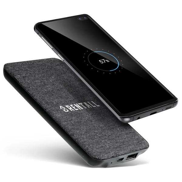 SoSoft Qi Wireless Charger + Power Bank - SoSoft Qi Wireless Charger + Power Bank - Image 2 of 3