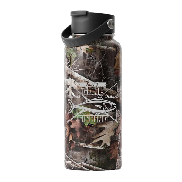 RTIC 32oz Stainless Steel Bottle - RTIC 32oz Stainless Steel Bottle - Image 6 of 33