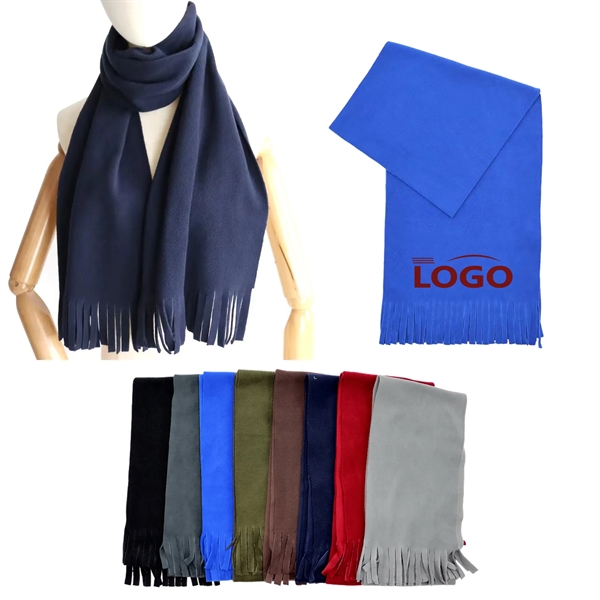 Polar Fleece Tassels Scarf MOQ 100PCS - Polar Fleece Tassels Scarf MOQ 100PCS - Image 0 of 0