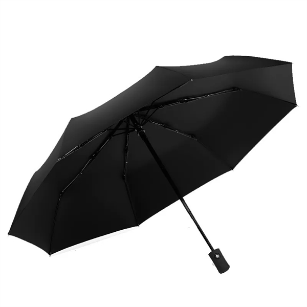 Windproof Travel Umbrella Auto Open Close Compact Folding - Windproof Travel Umbrella Auto Open Close Compact Folding - Image 1 of 2