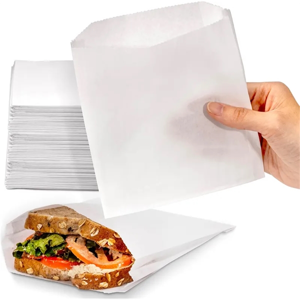 Greaseproof Paper Sandwich Bag Pastry Sleeve - Greaseproof Paper Sandwich Bag Pastry Sleeve - Image 3 of 5