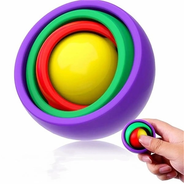 Fidget Gyroscope 3D Decompression Ball Stress Relievers - Fidget Gyroscope 3D Decompression Ball Stress Relievers - Image 0 of 5