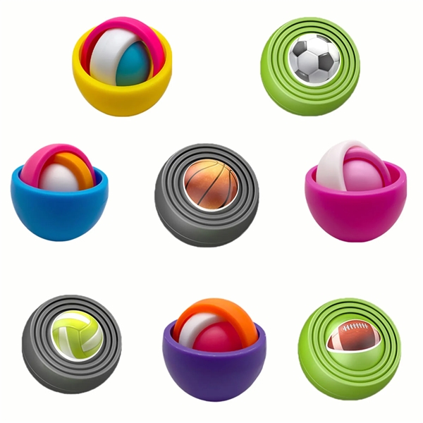 Fidget Gyroscope 3D Decompression Ball Stress Relievers - Fidget Gyroscope 3D Decompression Ball Stress Relievers - Image 2 of 5