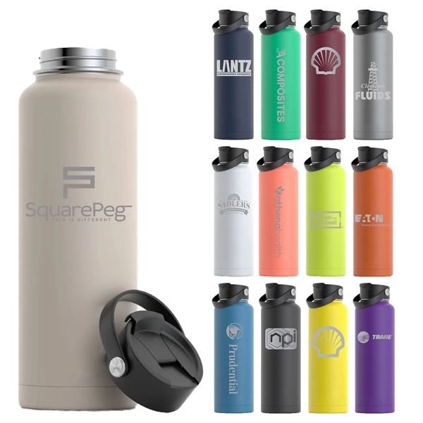 RTIC 40oz Stainless Steel Bottle - RTIC 40oz Stainless Steel Bottle - Image 0 of 27