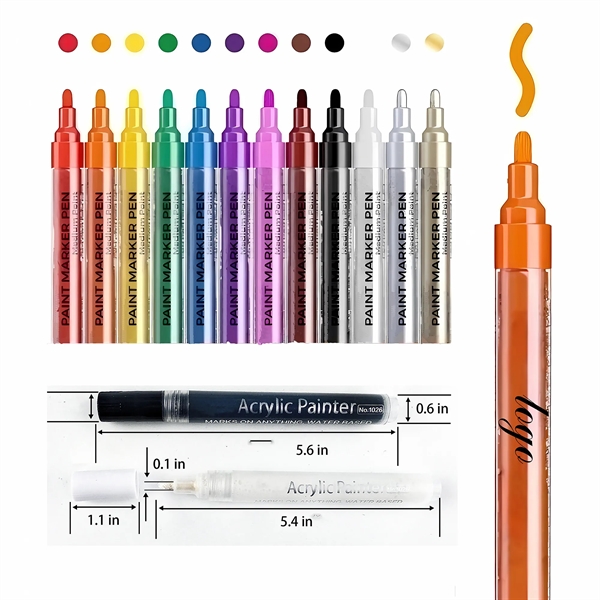 Acrylic Paint Marker - Acrylic Paint Marker - Image 0 of 3