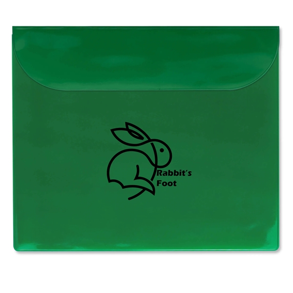 Translucent Vinyl Letter Sized Portfolios - Translucent Vinyl Letter Sized Portfolios - Image 0 of 3