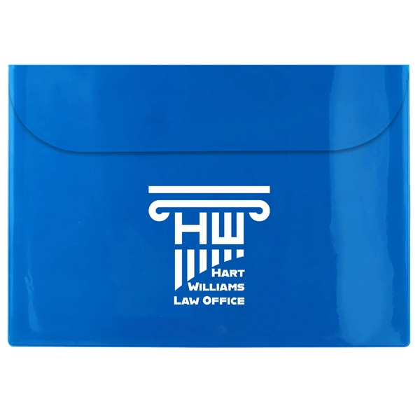 Translucent Vinyl Large Legal Sized Portfolio - Translucent Vinyl Large Legal Sized Portfolio - Image 1 of 3