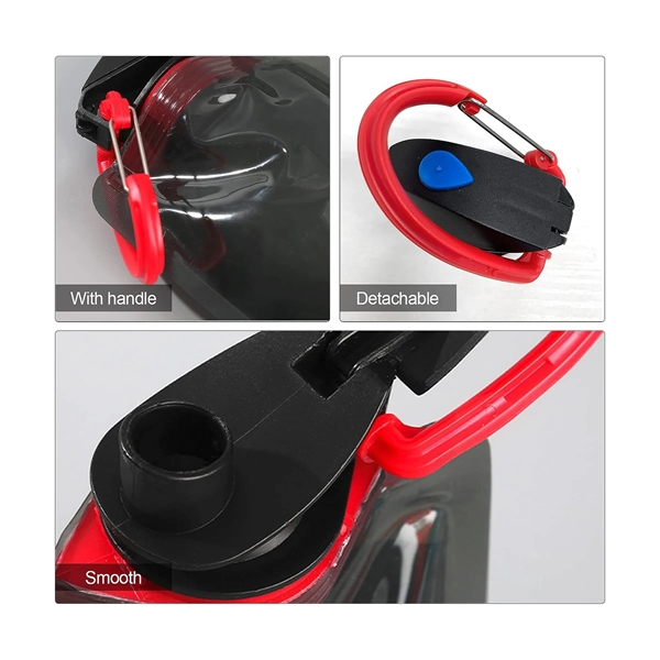 Large Foldable Water Bottle - Large Foldable Water Bottle - Image 2 of 4