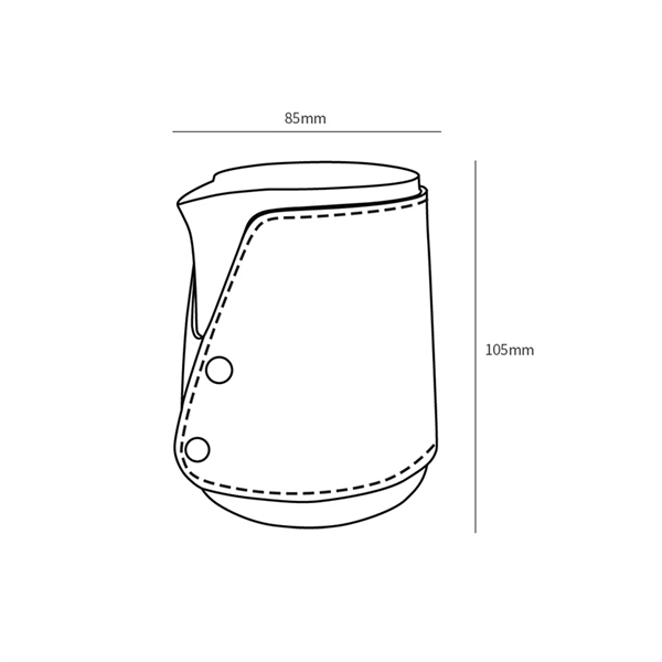 Large Foldable Water Bottle - Large Foldable Water Bottle - Image 4 of 4