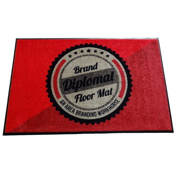 Brand Diplomat Floor Mat - 3 ft - Brand Diplomat Floor Mat - 3 ft - Image 0 of 6