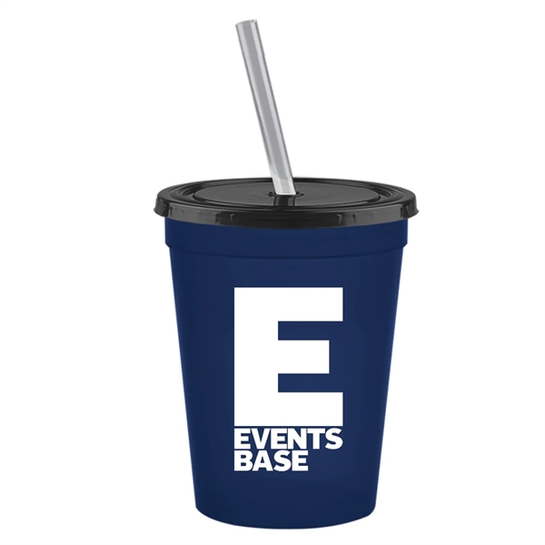 16 oz. Stadium Cup with Lid & Straw - 16 oz. Stadium Cup with Lid & Straw - Image 27 of 41