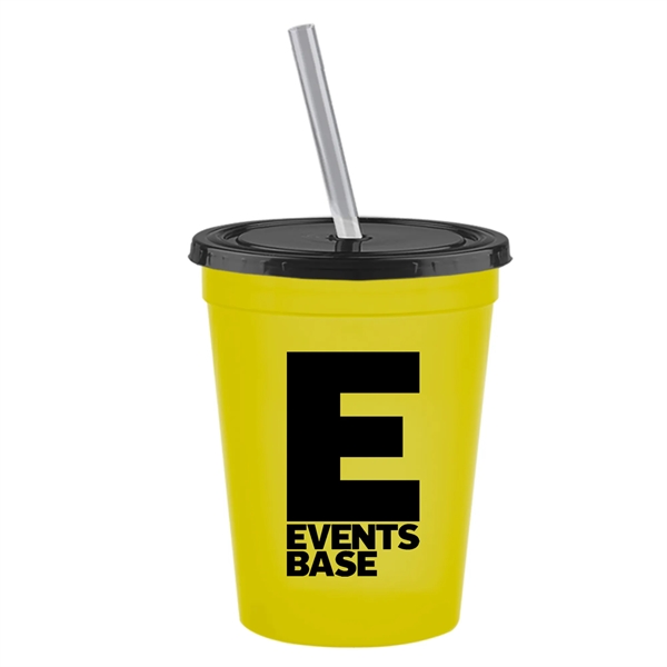 16 oz. Stadium Cup with Lid & Straw - 16 oz. Stadium Cup with Lid & Straw - Image 28 of 41