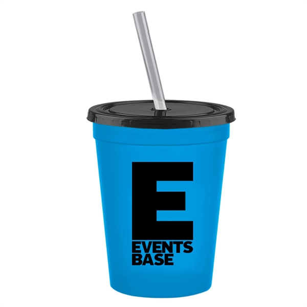 16 oz. Stadium Cup with Lid & Straw - 16 oz. Stadium Cup with Lid & Straw - Image 31 of 41