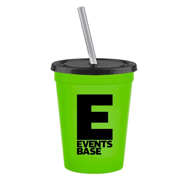 16 oz. Stadium Cup with Lid & Straw - 16 oz. Stadium Cup with Lid & Straw - Image 33 of 41