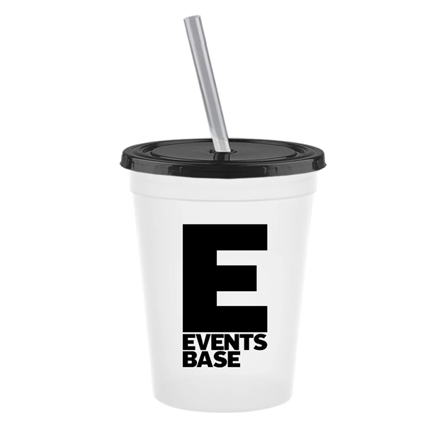 16 oz. Stadium Cup with Lid & Straw - 16 oz. Stadium Cup with Lid & Straw - Image 34 of 41