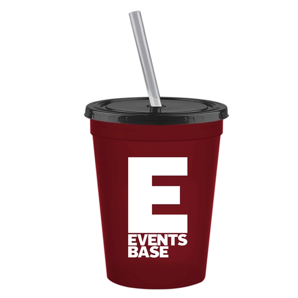 16 oz. Stadium Cup with Lid & Straw - 16 oz. Stadium Cup with Lid & Straw - Image 37 of 41
