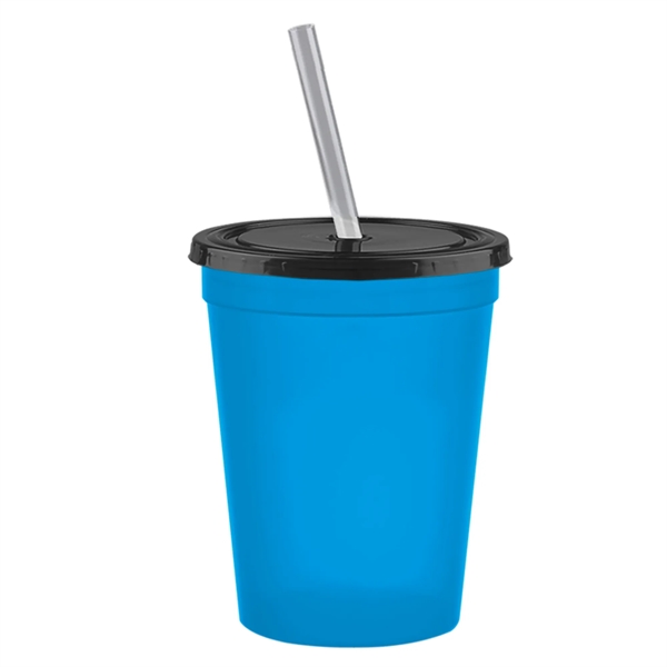 16 oz. Stadium Cup with Lid & Straw - 16 oz. Stadium Cup with Lid & Straw - Image 41 of 41