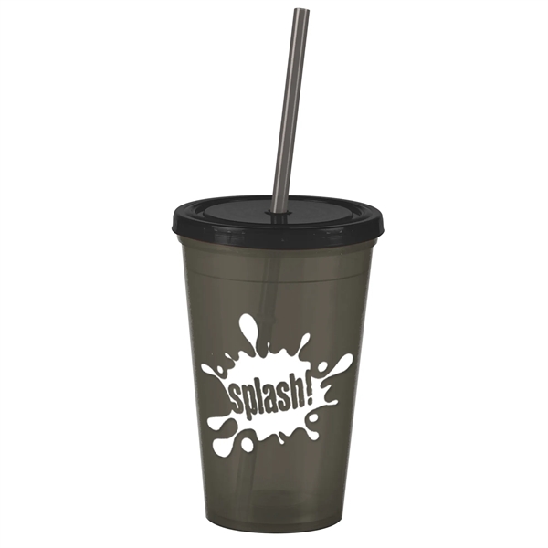 The Pioneer 16 oz Insulated Straw Tumbler - The Pioneer 16 oz Insulated Straw Tumbler - Image 13 of 13