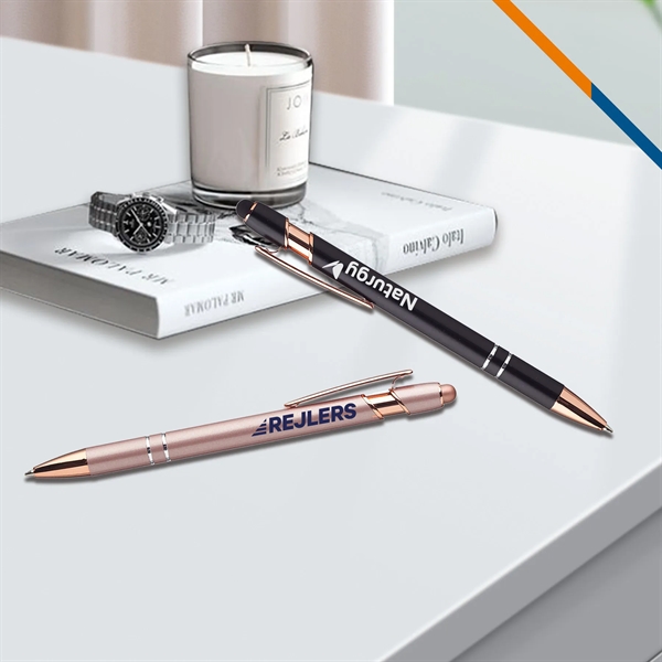 Kecia Metal Stylus Ballpoint Pen - Kecia Metal Stylus Ballpoint Pen - Image 1 of 7