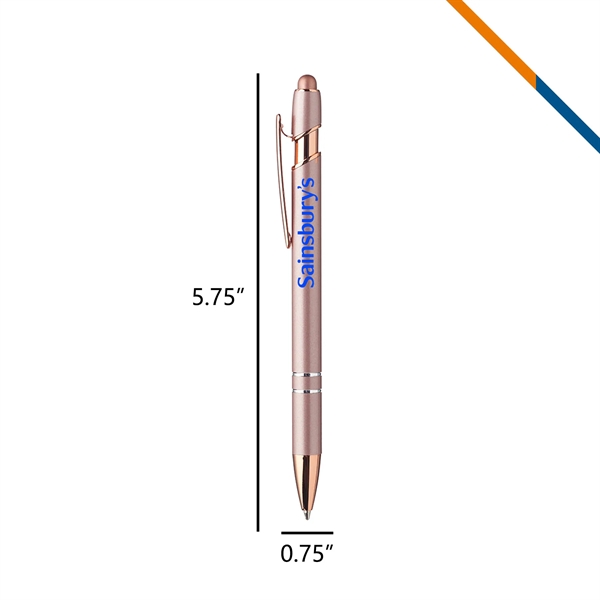 Kecia Metal Stylus Ballpoint Pen - Kecia Metal Stylus Ballpoint Pen - Image 2 of 7