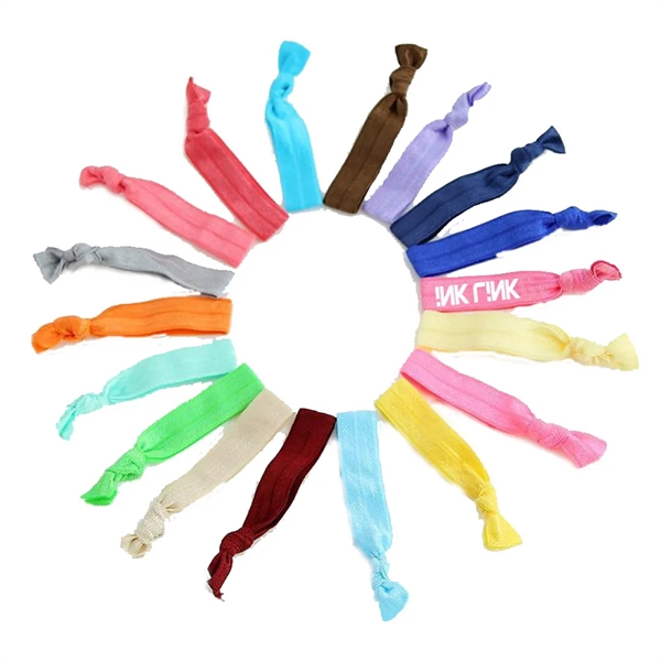 No Crease Elastic Ribbon Hair Ties - No Crease Elastic Ribbon Hair Ties - Image 0 of 3
