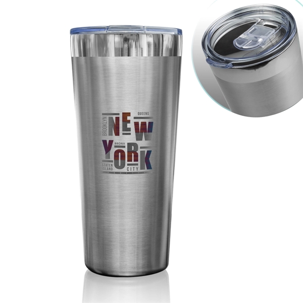 16 oz. Hakatan Stainless Steel Travel Mugs - 16 oz. Hakatan Stainless Steel Travel Mugs - Image 2 of 4