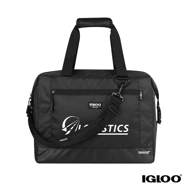 Igloo® MaxCold® Evergreen Snapdown 36-Can RPET Cooler Tote - Igloo® MaxCold® Evergreen Snapdown 36-Can RPET Cooler Tote - Image 2 of 2