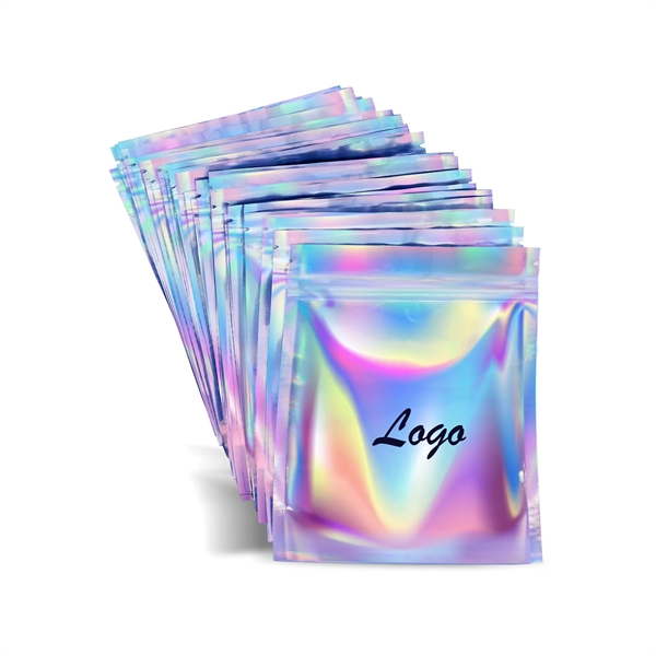 Resealable 4x6" Holographic Mylar Storage Packaging Bags - Resealable 4x6" Holographic Mylar Storage Packaging Bags - Image 0 of 1