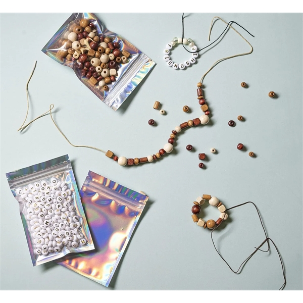 Resealable 4x6" Holographic Mylar Storage Packaging Bags - Resealable 4x6" Holographic Mylar Storage Packaging Bags - Image 1 of 1