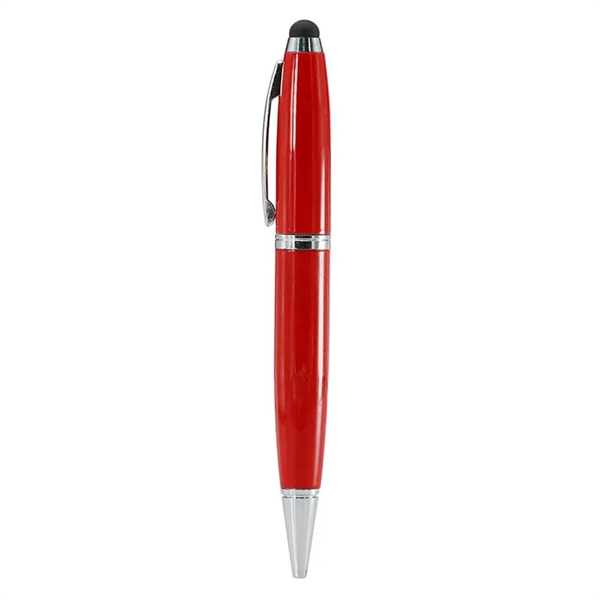 3 In 1 USB Flash Drive Touch Stylus Ball-point Pen-8GB - 3 In 1 USB Flash Drive Touch Stylus Ball-point Pen-8GB - Image 3 of 4