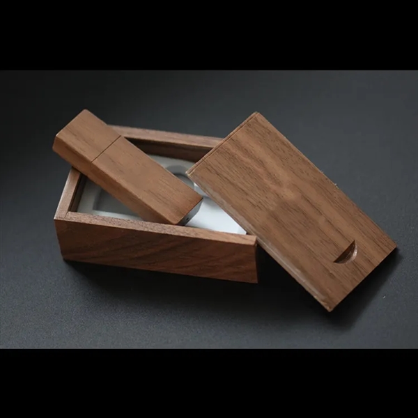 Rectangle Wood USB Flash Drive Gift Box - Rectangle Wood USB Flash Drive Gift Box - Image 5 of 5