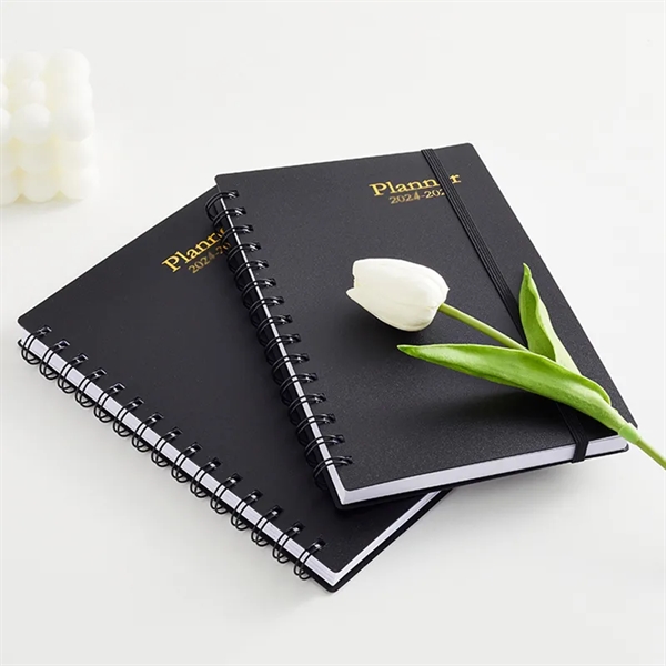 2024 Weekly Calendar Spiral Notebook Planner - 2024 Weekly Calendar Spiral Notebook Planner - Image 1 of 9